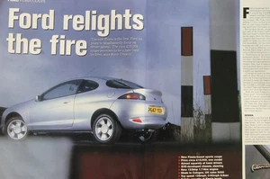 Original 1997 Autocar magazine Driving Report, FORD PUMA 1.7 COUPE - Picture 1 of 2