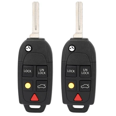 For Volvo S60 S80 XC70 XC90 2004-2009 LQNP2TAPU 2 Remote Keyless Entry System - Image 1 of 4
