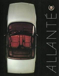 Catalogo brochure vendita CADILLAC ALLANTE 1987 US 87 Pininfarina - Foto 1 di 1