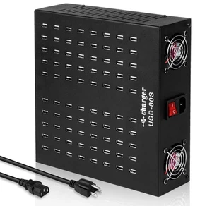NEW Multiple USB Charging Station,  80 Ports 800W(150A) Fast Charger Station - Picture 1 of 7