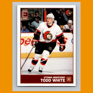 Todd White #107 2003-04 Pacific Exhibit Yellow Backs Ottawa Senators Hockey Card - Picture 1 of 3