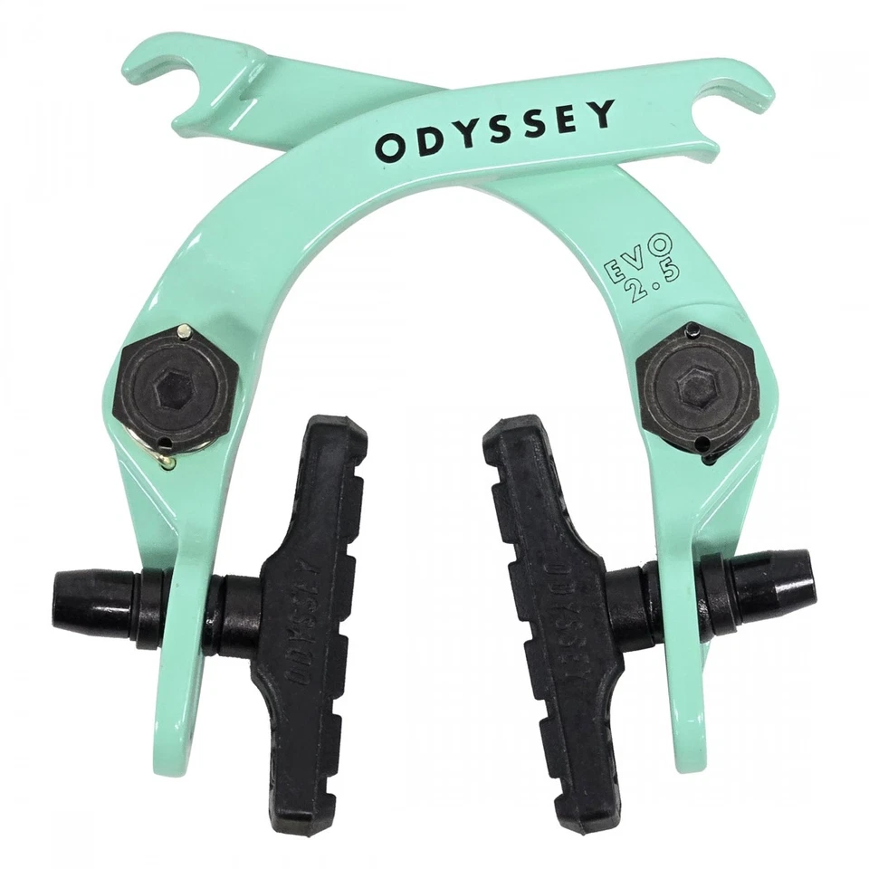 ODYSSEY BMX BIKE BRAKE CALIPER ODY EVOLVER 2.5 TOOTHPASTE-GREEN U-BRAKE
