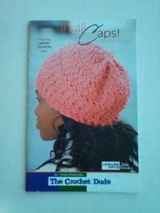 Leisure Arts The Crochet Dude In All Caps! Crochet Book - Picture 1 of 4
