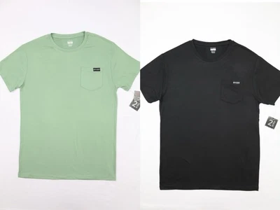 Paquete de 2 camisetas SPYDER Loungewear para hombre negras verdes talla M bolsillo frontal súper suaves Foto 1 de 4