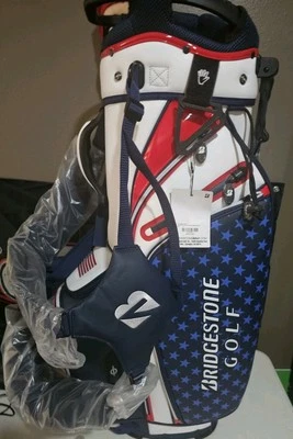 TOTALMENTE NUEVO Bolso Bridgestone Spring EE. UU. 6 vías superior rojo/blanco/azul Nuevo en caja Foto 1 de 4