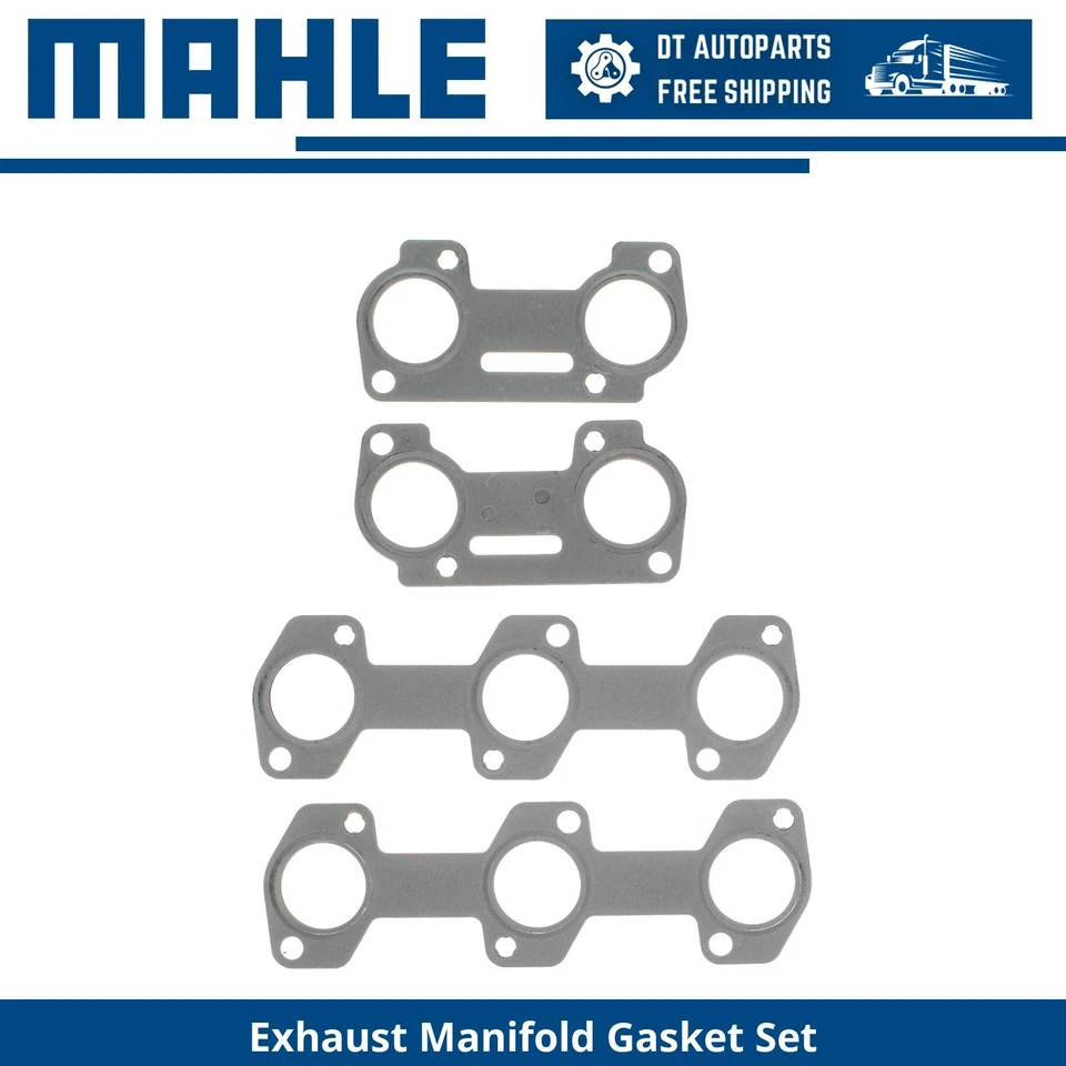 Комплект прокладок выпускного коллектора Mahle для Ford Econoline Super Duty 1997-1999 годов выпуска 6,8 л - Изображение 1 из 4