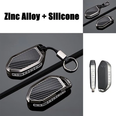9 Button Zinc Alloy Silicone Car Key Case Cover For Kia Picanto Sorento EV9 24+ - Image 1 of 4