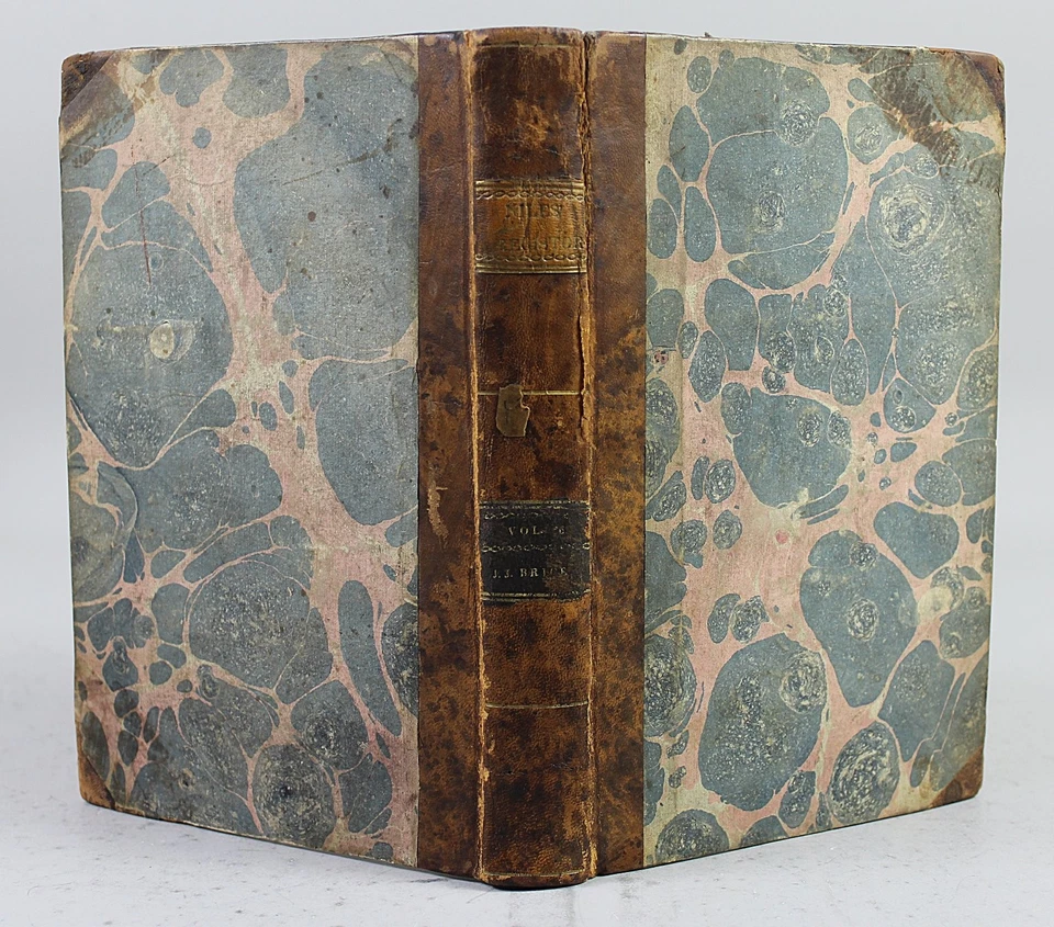 Niles' Weekly Register Vol 5 J.J. Brice 1825-1826 Illustrated Historical - Image 1 of 4