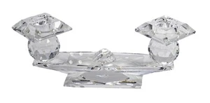 Swarovski Crystal Candle Holder, 112 USA Hole Style, (010091) 6.2" NIB - Picture 1 of 1