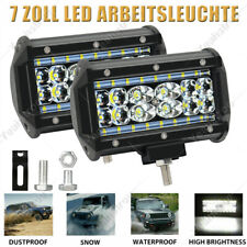 Produktbild - 2x 1000W LED Arbeitsscheinwerfer Lichtbalken Lightbar Auto LKW Bagger 12V DHL