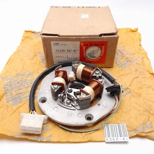 Honda CG125 CG May Fit CG110 Generator Stator Assy 3 coil Type P/N 31120-397-025 - Foto 1 di 9
