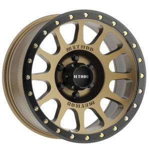 Method MR305 NV 18x9 0mm Offset 6x139.7, 108mm Bronze/Black Street Loc Wheel - Picture 1 of 2