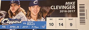 Boleto de ligas menores Durham Bulls @ Columbus Clippers 2019 Kean Wong - Imagen 1 de 1