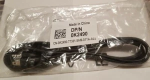 Laptop Notebook 3-Prong AC Power Cord Cable 0K2490 6-Ft - Picture 1 of 2