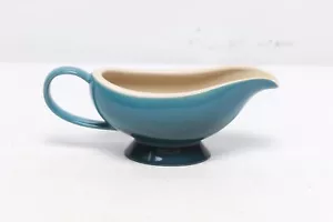 Le Creuset Heritage Gravy Boat Second Choix Deep Teal 16 Oz - Picture 1 of 4