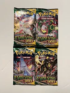 Evolving Skies Error Booster Pack X1 Pokemon TCG New Sealed - 6 Reverse Holo - Picture 1 of 5