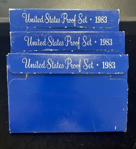 1983 US Mint Proof Set Cover