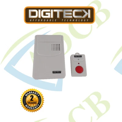 WIRELESS PANIC BUTTON AND ALERT ALARM CHIME FOR THE ELDERLY/DISABLED, S4 - Image 1 of 2