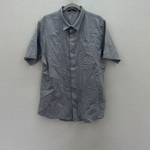 Travis Mathew Stripe Short Sleeve Stretch Button Up Shirt Mens size XL - Picture 1 of 6
