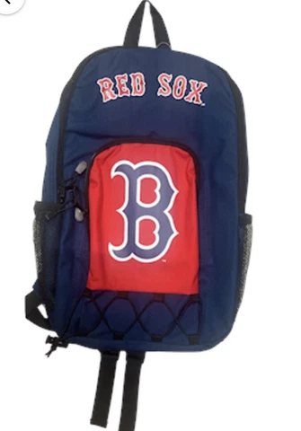 Boston Red Sox Bungee Corded School Student Echo Backpack - New Cover