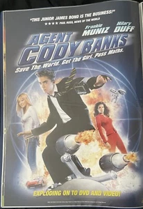Agent Cody Banks A2 Original 2003 Film Poster, Frankie Muniz Movie poster - Picture 1 of 4