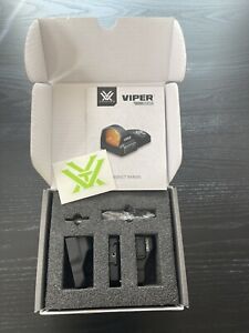 New Vortex Viper 6 MOA Red Dot Sight W/ Mount VRD-6  