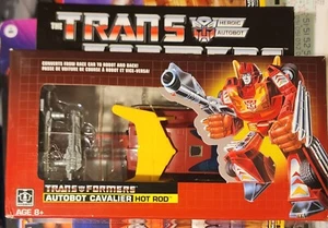 Transformers G1 Reissue Autobot Cavalier Hot Rod Walmart Exclusive New Sealed - Picture 1 of 2
