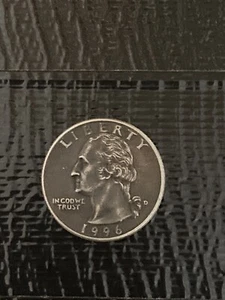1996 D Black Beauty Quarter ERROR - Picture 1 of 2