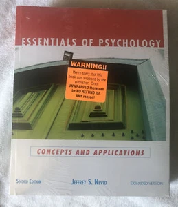 Essentials of Psychology: Concepts & Applications 2nd Edition by Jeffrey Nevid - Picture 1 of 4