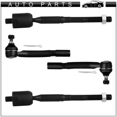 Front Steering Inner & Outer Tie Rod End Suspension For 2005-2012 Toyota Avalon - Image 1 of 4