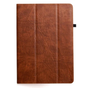 Leder Stand Case für Apple iPad 8 (2021 - 10.2") Tablet Tasche Cover Schutzhülle - Picture 1 of 11