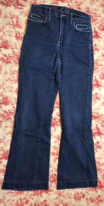 NYDJ Womens Designer Blue Jeans Size 8 Boot Cut Ladies Casual Pants Cute Western - Picture 1 of 9
