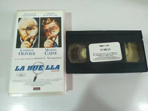 La Huella Laurence Olivier Michael Caine Mankiewicz VHS Cinta Tape Español - Imagen 1 de 3
