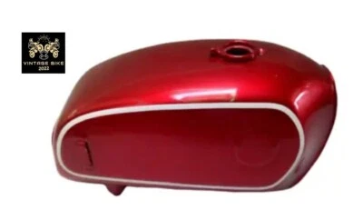 BMW R75/5 тостер вишневый окрашенный стальной топливный бак бензина модель 1972 года / ПОДХОДИТ ДЛЯ - Изображение 1 из 3