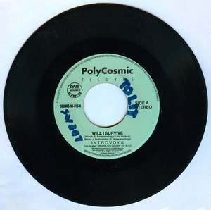 Philippines INTROVOYS Will I Survive OPM 45 rpm Record - Picture 1 of 2