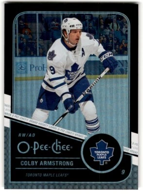 Colby Armstrong 2011-12 O-Pee-Chee Rainbow Black /100 #401 Toronto Maple Leafs - Image 1 of 2