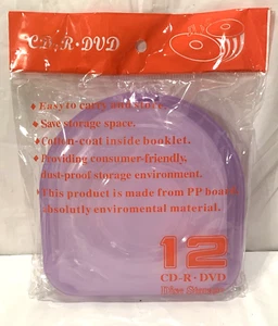 12 Cd-R-DVD ~ Hard Plastic Case~ NEW - Picture 1 of 3