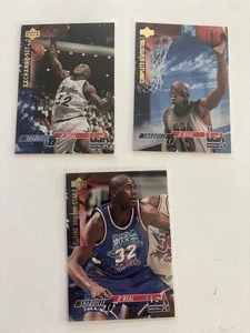 Lote de cartas 1994 Upper Deck EE. UU. X3 Shaquille O'Neal Upper Deck lámina dorada - Imagen 1 de 7