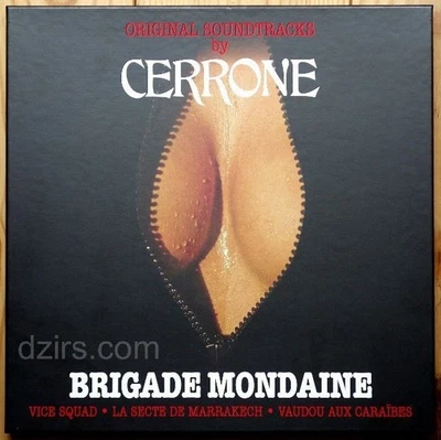 Coffret intégrale Brigade Mondaine Cerrone 3 LP + 3 CD + poster Limited numbered - Photo 1/4