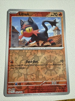 Litten 032/162 Sv05: Temporal Forces Reverse Holo - Image 1 of 2