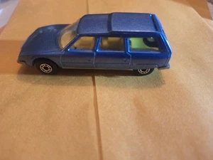 Vintage 1979 Matchbox Superfast No. 12 Lesney England Blue Citroen CX  - Foto 1 di 9