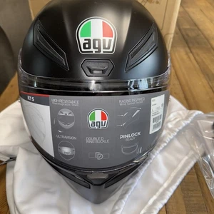 Casco moto integrale AGV K1 Solid - Nero, taglia L 59-60 - Foto 1 di 5