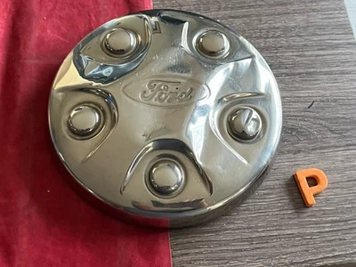 #P 1) 13 -23 Ford Explorer Taurus Police Interceptor OE Center Cap DG13-1A096-PA - Image 1 of 4