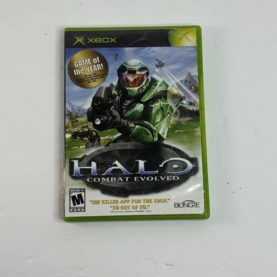 Halo: Combat Evolved (Xbox, 2001) – Complete, Works Great - FREE SHIPPING - Image 1 of 4