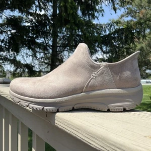 Scarpa da donna Skechers mani libere taglia 10 facile da usare moderna ora tortora - Foto 1 di 18