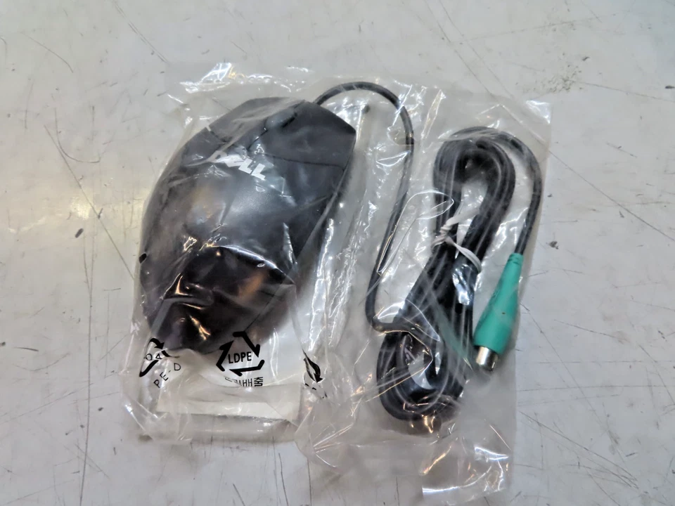 Dell Ball Corded Mouse MO71KC PS/2 Connection For Green Port 0F2854.  Free Ship - Image 1 of 2