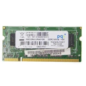 Pqi Mecer423pa0108 1gb Mhz Pc2 Ddr2 800mhz Sodimm Memory Bank Module Ram - Picture 1 of 1