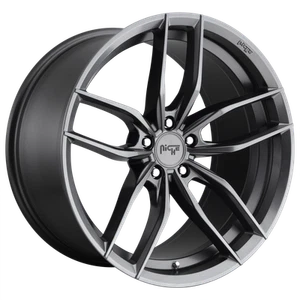 19x8.5 Niche M204 VOSSO MATTE ANTHRACITE Wheel 5x112 (42mm) - Picture 1 of 5