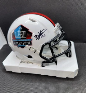 DEVIN HESTER signed 2024 HALL OF FAME Mini Football Helmet (BEARS) COA JSA PROOF - Picture 1 of 7
