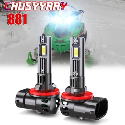 Faro SUPER 2LED para Arctic Cat F7 Firecat 700 2003-2006 Motos de Nieve Bombillas Foto 1 de 4